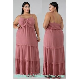 Free flowing maxi dress